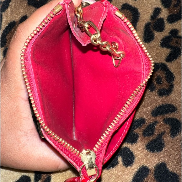 👑✅PRICE FIRM✅NO OFFERS👑AUTHENTIC Louis Vuitton Red Key Card Wallet Pouch - Picture 13 of 17